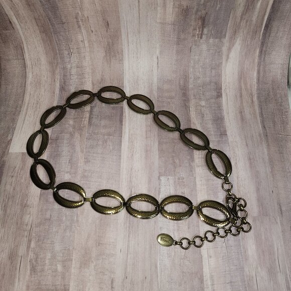 Fossil Hammered Loop Belt - Picture 1 of 2